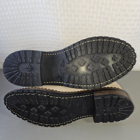 Office of Angela Scott Leather Lace-Up Brogue Ankle Boots Size 39.5 Excellent Co - Picture 8 of 15